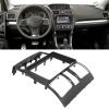 Double DIN Dash Kit, Fydun 9 inch Black ABS Car audio Panel Stereo Fascia Dash Install Trim for FORESTER 20122015 view 4