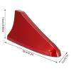Car Shark Fin Antenna Cover, Shark Fin Roof Antenna Cover 96219 D5000EBQK Roof Antenna Aerial Shell Replacement for Sedan(Red) view 4