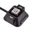 20pcs PC Computer Case Power Supply On/Off Reset HDD Push Button Switch Household Office El Extension USB Port view 2