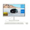HP 2022 All-in-One Desktop, 21.5" FHD Display, Intel Celeron J4025 Processor, 8GB RAM, 512GB PCIe SSD, Webcam, WiFi, HDMI, RJ-45, Wired Keyboard&Mouse, Windows 11 Home, White view 1