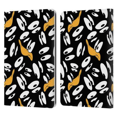 Head Case Designs Officially Licensed Looney Tunes Daffy Duck Patterns Leather Wallet Case Compatible with Kindle Paperwhite 1/2 / 3