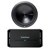 Rockford Fosgate P1000X2 Punch 1000W 2 Channel Amplifier and 1 P3D4-15 Punch 15" DVC Subwoofer view 1
