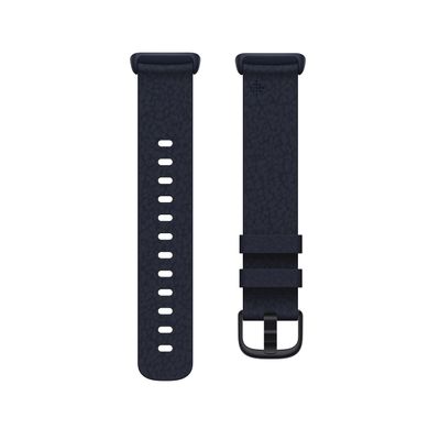Fitbit Charge 5,Vegan Leather Band,Indigo,Large