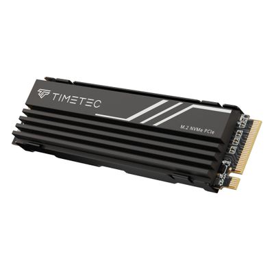 Timetec 1TB PCIe 4.0 Heatsink Gaming SSD NVMe PCIe Gen4x4 M.2 2280 3D NAND TLC SLC Cache Read/Write Speed Up to 7,000/6,000 MB/s Internal Solid State Drive for PC Desktop PS5 Pro