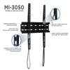 Mount-It! Fixed TV Wall Mount with Low Profile, Thin Ultra-Slim Flush Mount for 32-55 Inch TVs, Compatible VESA up to 400x400mm, 77 Lb. Capacity LED, LCD and Flat Screens view 2