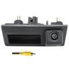 HD 720P Vehicle Backup Camera for Audi A4L A5 A3 Q3 Q5 RS6 for VW Passat Tiguan Jetta Sharan Touareg Lavida Skoda, Car Rear View Trunk Handle Camera view 1