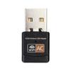 USB WiFi Adapter, AC600 Mbps Dual Band 2.4/5Ghz Wireless USB Mini WiFi Network Adapter 802.11 Mini Wireless for Laptop/Desktop/PC, Support Desktop Laptop MAC Book Windows Notebook view 2