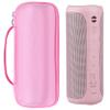 Khanka Hard Travel Case Replacement for SOWO Surgeboom 2 Outdoor Portable Bluetooth Speaker, Wireless IPX7 Waterproof Speaker, Case Only (Pink) view 3