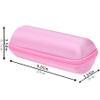 Khanka Hard Travel Case Replacement for SOWO Surgeboom 2 Outdoor Portable Bluetooth Speaker, Wireless IPX7 Waterproof Speaker, Case Only (Pink) view 4