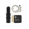 4K HDMI Digital Industrial Microscope Camera Measurement Electronic Magnifier U Disk Storage & 180X C-Mount Lens Whit 56-LED Adjustable Ring Light view 1