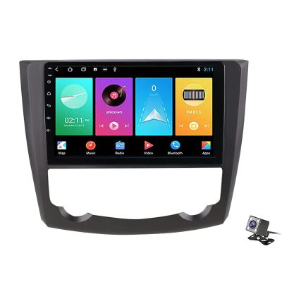 Android 10 Car Stereo Radio 2 Din with 9" Touch Screen Sat Nav GPS Navigation Radio Multimedia Compatible with R-enault Kadjar 2015-2020 Carplay Android Auto Bluetooth