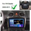 9" Android 10 Car Stereo Radio 2 Din Compatible with V-W Beetle 2002-2011 with Touch Screen Sat Nav GPS Navigation Radio Multimedia Carplay Android Auto Bluetooth view 2