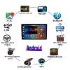 Double Din Car Stereo with Android 10.0 Head Unit MP5 Multimedia Video Player for V-W Sagitar 2012-2016 Support 4G WiFi DVR DVD GPS USB SD SWC TPMS view 4