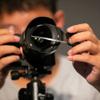 JONGSUN 79mm Handheld Special Effect Filter, Half Round Split Diopter Prism, Optical Glass Filter for Camera Lens Accessories (79mm) view 2