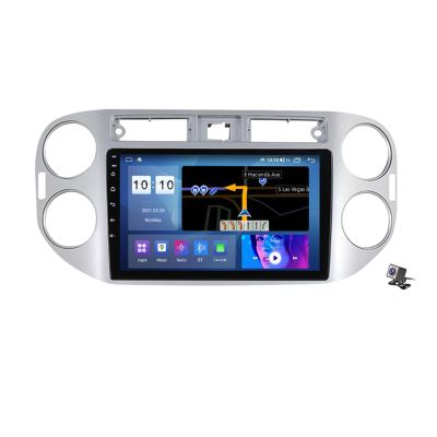 Android 10.0 Car Stereo Head Unit for V-W Tiguan 1 NF 2006-2016 Sat Nav CarPlay & Android Auto DAB+ Bluetooth/Wifi/4G/DVR/DVD/GPS/USB/SD/SWC/TPMS