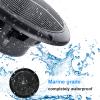 Herdio 6.5 Inch Marine Bluetooth Speakers 2 Way 120W Peak Boat Speakers for Car/ATV/UTV/Golf Cart Use, Pair, Black view 3