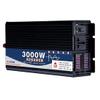 BEZAX 3000W 4000W 5000W Pure Sine Wave Power Inverter DC 12V/24V/48V/60V to 110V/220V Converter Adapter with Dual Digital Display and AC Outlets for Truck Car Emergency,3000W-60Vto110V view 1