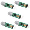 Bundle of 5PCS HS-CR505 PIR Motion Detector Module + SFM-27 Electronic Buzzer Continuous Beep for Arduino view 2