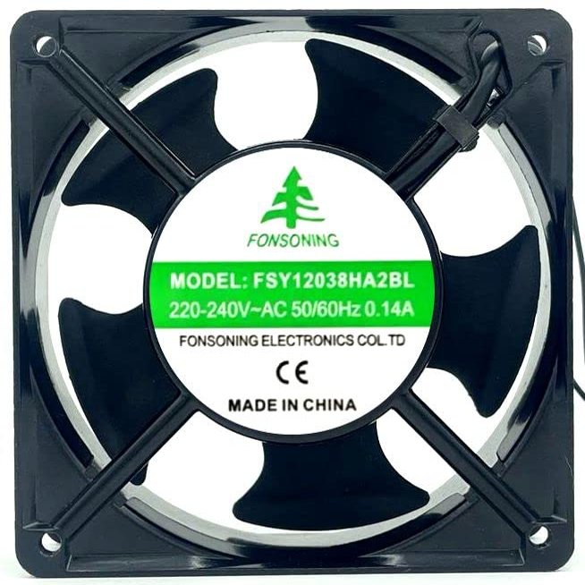 for FSY12038HA2BL 220V 0.14A 12CM AC AXIAL Fan