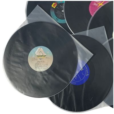 Vinyl Record Anti-Static Inner Sleeves Premium 12 inch Round Bottom Covers 50 LP 33 rpm Anti-Static Protective Jackets for you Precious Collection