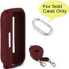 co2CREA Soft Silicone Case Replacement for Bose SoundLink Flex Bluetooth Portable Speaker Carmine Red Case view 3