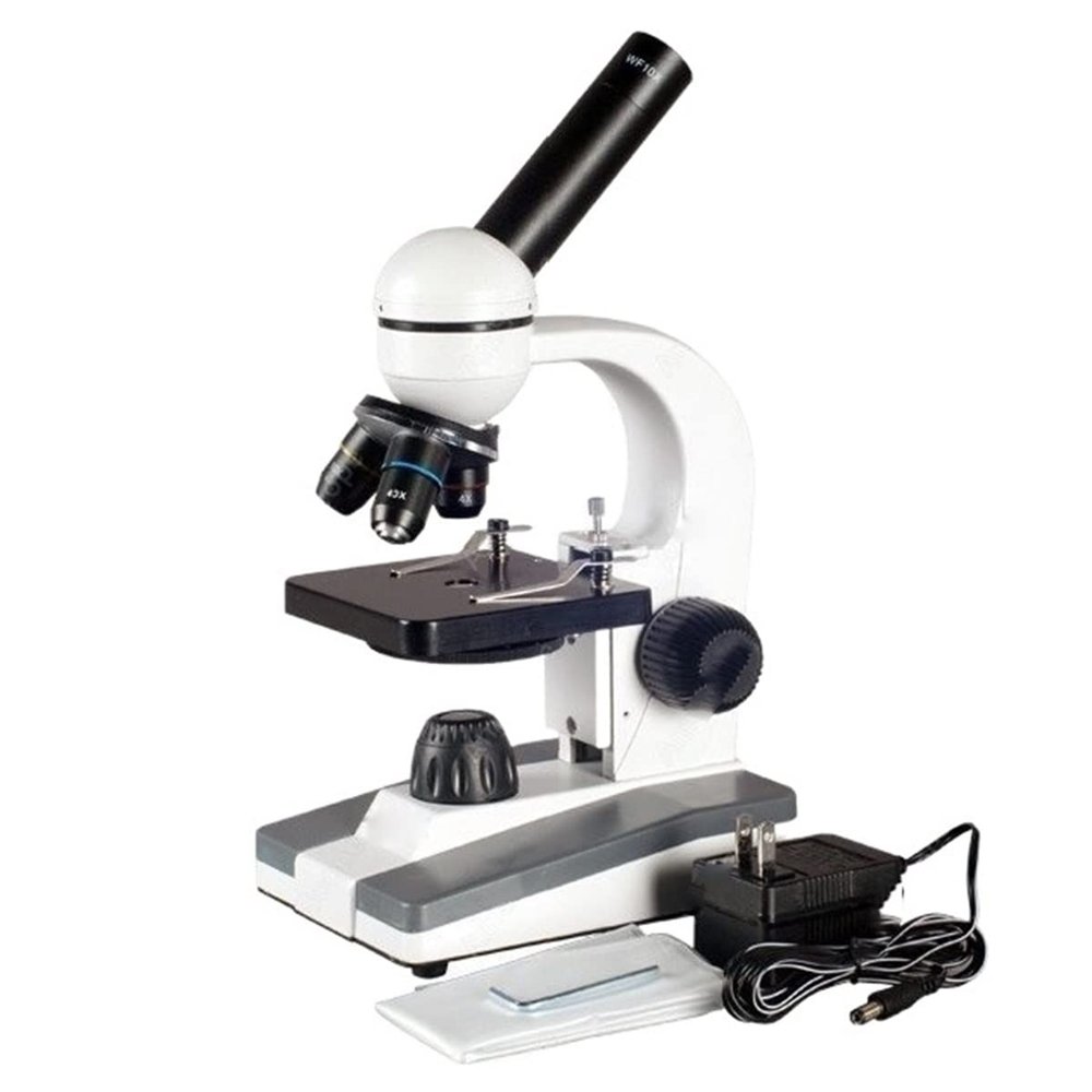 Microscope Kit Student Biological Compound Microscope 40X-400X Biological Compound Microscope Microscope Lens Adapters