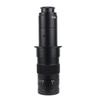 Microscope Accessories Kit 100X 130X 180X 200X 300X 360X Adjustable Magnification C Mount Zoom Lens for Industrial Video Microscope Camera Microscope Slides (Color : 180X) view 1
