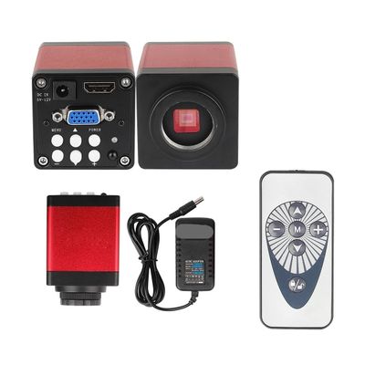 Microscope Kit Industrial Digital Full HD 1080P 60FPS 38MP HDMI Video Microscope Camera Biological Microscope Lens Adapters (Color : HDMIVGA-60FPS)