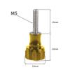FEICHAO Short Thumb Screw Tripod Mount Adapter with Washer 1Piece/5PCS/10PCS Compatible with Action Camera (10PCS) view 2