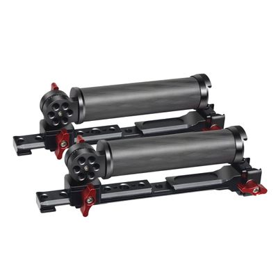 FEICHAO Handheld Gimbal Handle Grip Foldable with Rail Adapter Mount Compatible with RS2 RSC2 RS3 Pro RS 4 Pro Stabilizer (Handle Grip Only)