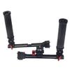 FEICHAO Handheld Gimbal Handle Grip Foldable with Rail Adapter Mount Compatible with RS2 RSC2 RS3 Pro RS 4 Pro Stabilizer (Combo B) view 4