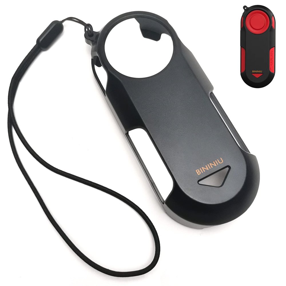 BININIU Anti-Lost Case for Garmin Varia RTL515[Case+Cable], 0.27oz Lightest Protective Cover for RTL515 Radar, No Effect for Radar Signal, Peace of Mind from Lost, for Garmin Varia RTL515 Radar Mount