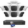 ANNKE 8CH 8 Camera Security System with AI Human/Vehicle Detection, 8 x 5MP IP67 Weatherproof Outdoor CCTV Cameras, 100 ft Night Vision with Smart IR & WDR for Home Surveillance, 4 TB Hard Drive view 1
