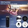 Retevis RB37 Bluetooth Walkie Talkies, Bluetooth Two Way Radio with Wireless Earpiece, Flashlight, 2000 mAh&120h Standby, Type-C, 9-Level VOX&Squelch, for School Hospital Retail Manufacture (4 Pack) view 4