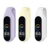 Xiaomi MI Band 7/7 NFC/6/6 NFC/5/5 NFC Clip Holder Case Replacement Soft Silicone Strap Accessories for Amazfit Band 5 Clip Case Accessory (Purple,Yellow,White) view 1