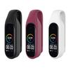 Clip for Compatible with Xiaomi MI Band 7/7 NFC/6/6 NFC/5/5 NFC Band Clip Holder Case Replacement Soft Silicone Strap Accessories for Amazfit Band 5 Clip Case Accessory (Black,White,Red) view 1