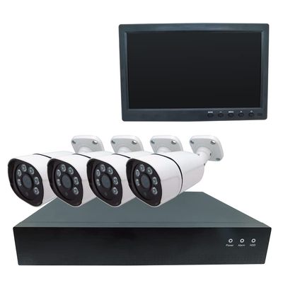 Broadwatch Surveillance Dvr Kits  4 Monitor Measures 10 In