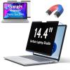 Peslv Magnetic Privacy Screen for Microsoft Surface Laptop Studio 2/1 14.4-Inch, Removable Anti Blue Light Glare Filter, Black Security Private Spy Block Protector view 1