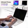 Peslv Magnetic Privacy Screen for Microsoft Surface Laptop Studio 2/1 14.4-Inch, Removable Anti Blue Light Glare Filter, Black Security Private Spy Block Protector view 3
