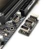 ChenYang USB 2.0 9Pin/10Pin 1 to 2 USB 3.1 Type E Female Front Panel Socket Mainboard Header Extension Adapter view 4