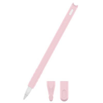 Apple Pencil 2nd Generation Cover, Apple Pencil Cover, Cute Cat Ears, Silicone Case, Full Coverage, Colorful, Easy to Hold, Lightweight, Stylus Case, Charging Possible with Wearing (Purple)