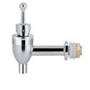 Copper Replacement Faucet Spigot, Chrome 12mm view 1