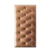 Anti-Collision Wall Stickers, Home Self-Adhesive Waterproof Soft Wall Mat, 3D Self-Adhesive Wall Panel, for Children's Bedroom (Color : Brown, Size : 8pcs) view 2