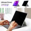 Peslv Magnetic Privacy Screen for Surface Go 4/3/2/1 10.5 Inch, Removable Anti Blue Light Glare Filter, Black Security Private Apy Block Protector view 2