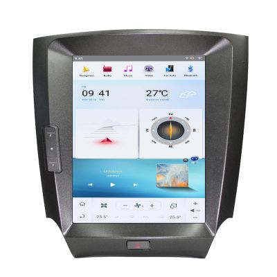 ZWNAV Qualcomm Tesla Style Touch Screen Car Stereo for Lexus IS250 IS200 IS220 IS300 IS350 Radio Android Auto Replacement Unit Audio Multimedia Player GPS Navigation2006-20128GB+128GB