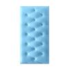 Anti-Collision Wall Stickers, Home Self-Adhesive Waterproof Soft Wall Mat, 3D Self-Adhesive Wall Panel, for Children's Bedroom (Color : Blue, Size : 8pcs) view 2