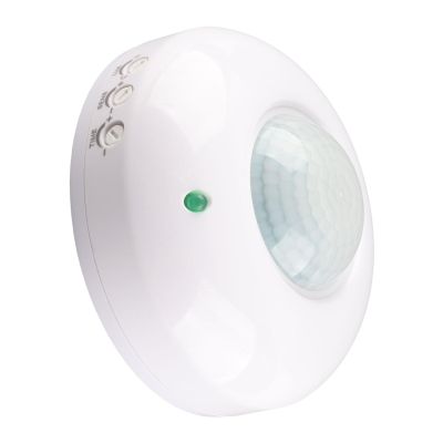 Infrared Motion Sensor, 110V240V Mini 360 Ceiling PIR Body Motion Detector Adjustable Lamp Light Switch, for Light Bulb Exhaust Fan, etc