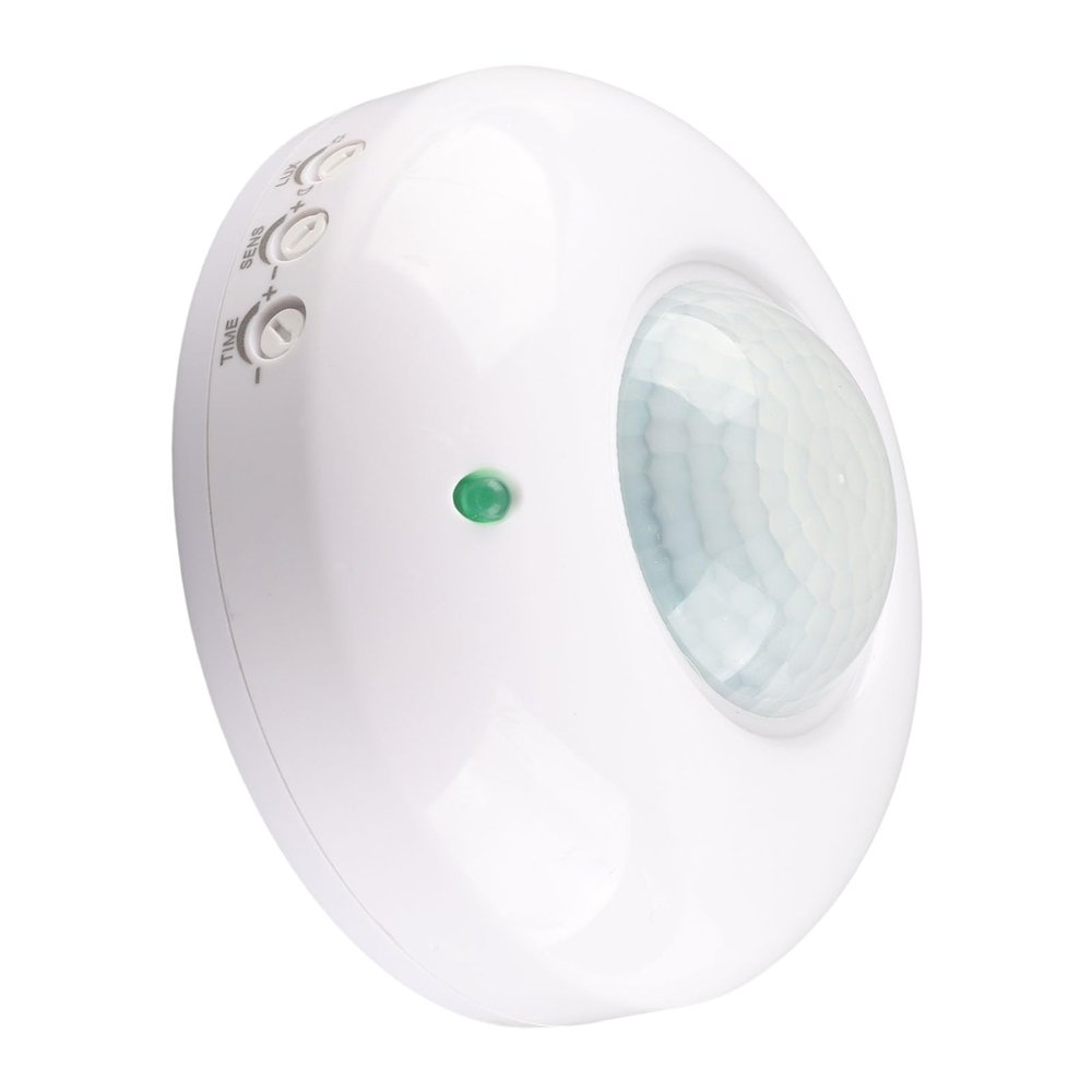 Infrared Motion Sensor, 110V240V Mini 360 Ceiling PIR Body Motion Detector Adjustable Lamp Light Switch, for Light Bulb Exhaust Fan, etc