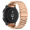 E ECSEM Bands Compatible for Amazfit T-Rex 2 Band Men Metal Adjustable Stainless Steel Cool Wristband Bracelet Accessories Replacement Strap for Amazfit T-Rex 2 Smartwatch (RoseGold) view 2