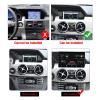 ZYLR Car Stereo Compatible with Apple Carplay & Android Auto, 9 Inch Double Din Car Stereo with Bluetooth and Backup Camera, for Mercedes Benz GLK-Class X204 2013-2015,4g+64g view 2